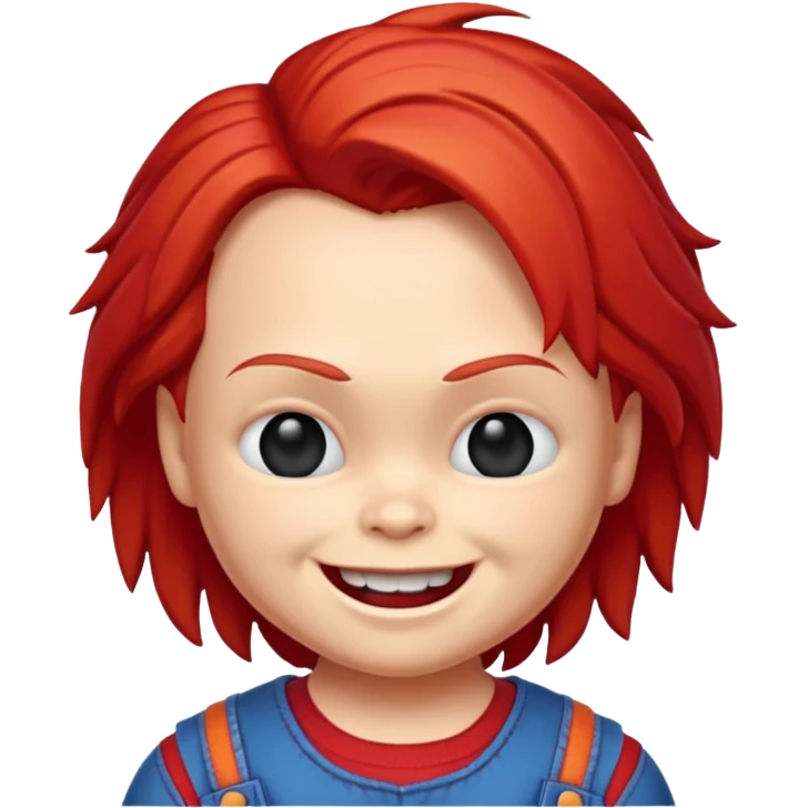 Un emojin de chuky emoji