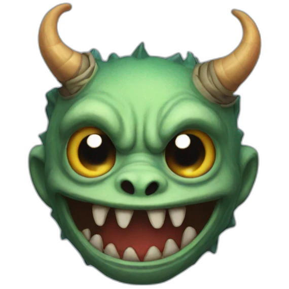 Monstre emoji