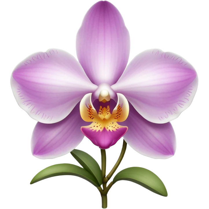 orchid emoji