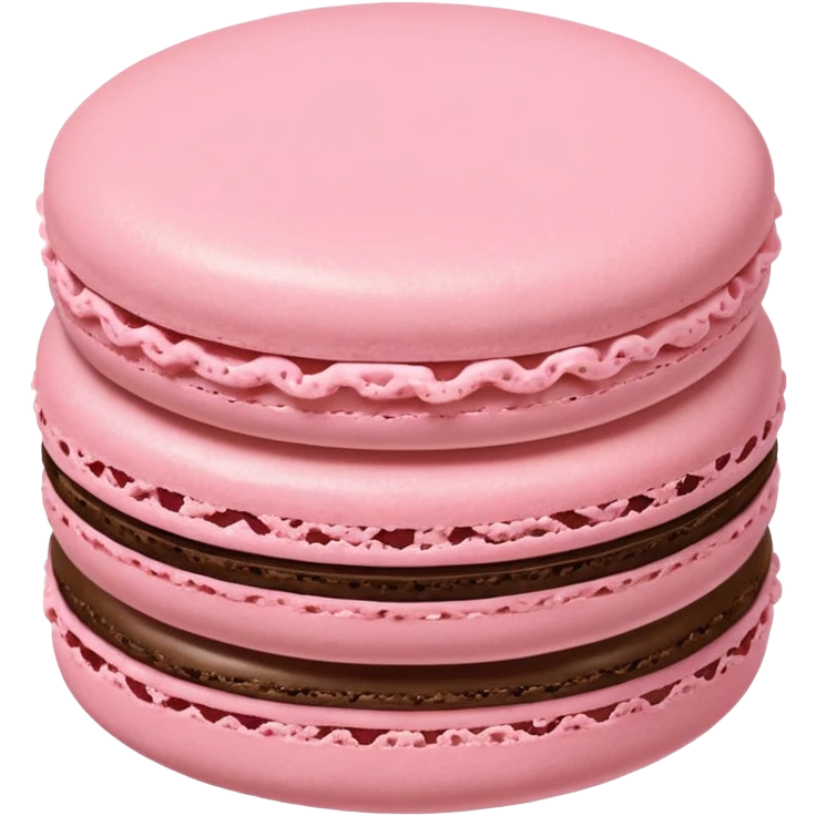 pale pink macaron emoji