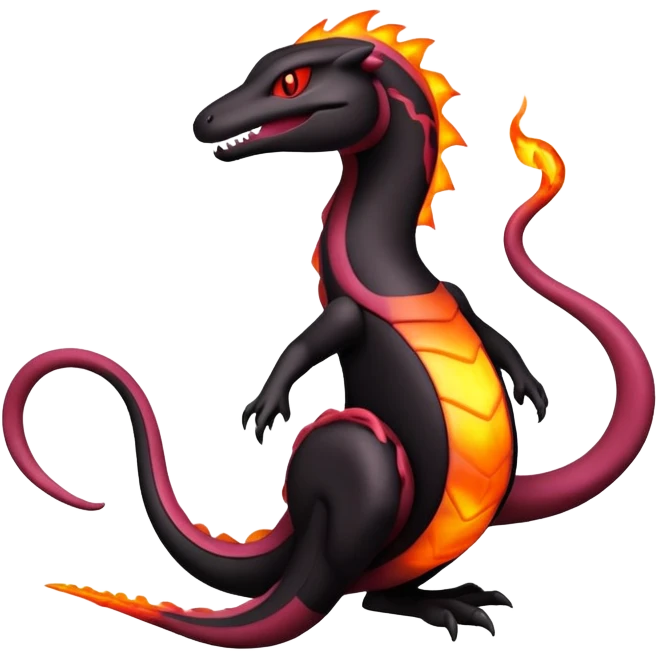 BlackSalazzle-Pokémon-Fakémon-creature emoji