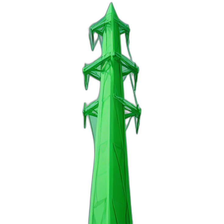 Big green pylon emoji