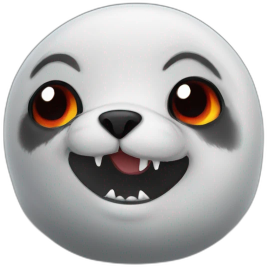 seal-in-vampire-custume emoji