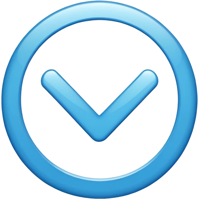 Blue verification check mark like Instagram  emoji