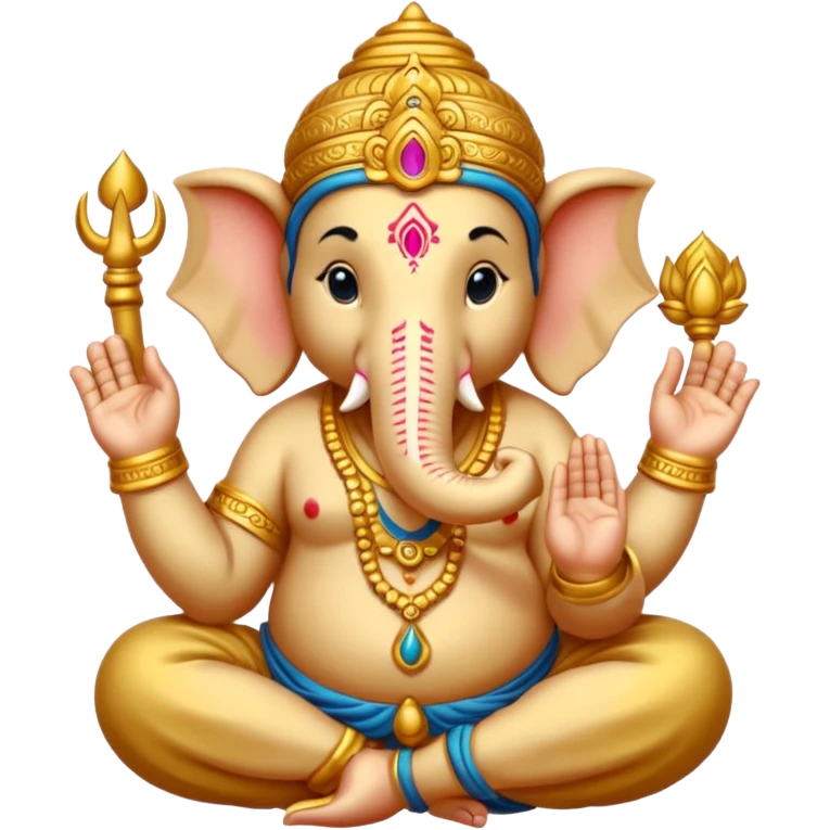 a ganesh sticker classic emoji