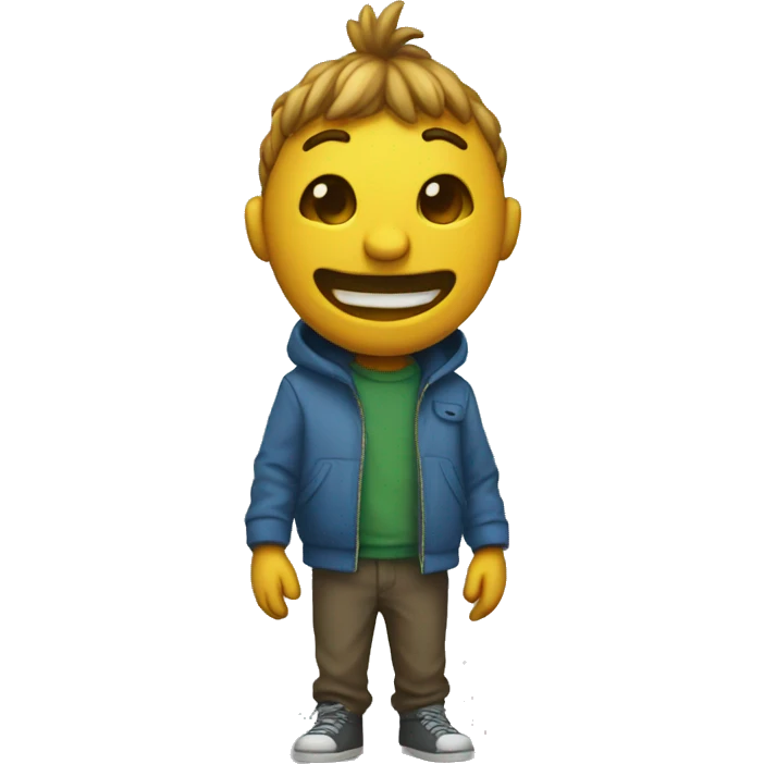 anthropomorphic street emoji