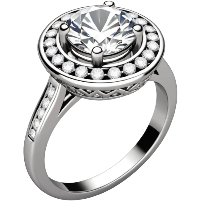 white jewelry ring emoji