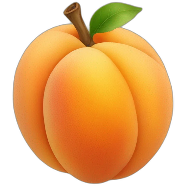apricot emoji