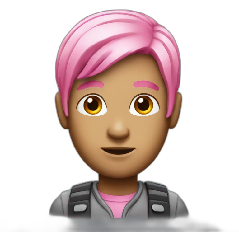 Plomber with pink hair emoji
