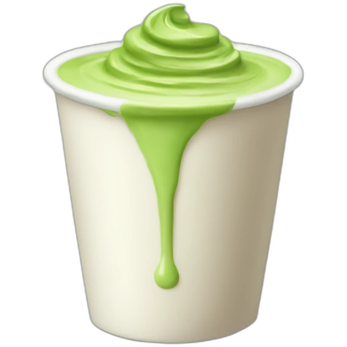 matcha latte cup emoji