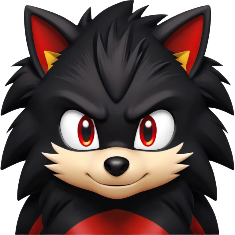 Shadow the hedgehog emoji