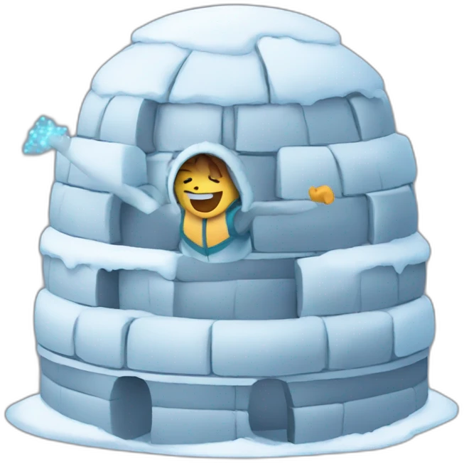 igloo dance emoji