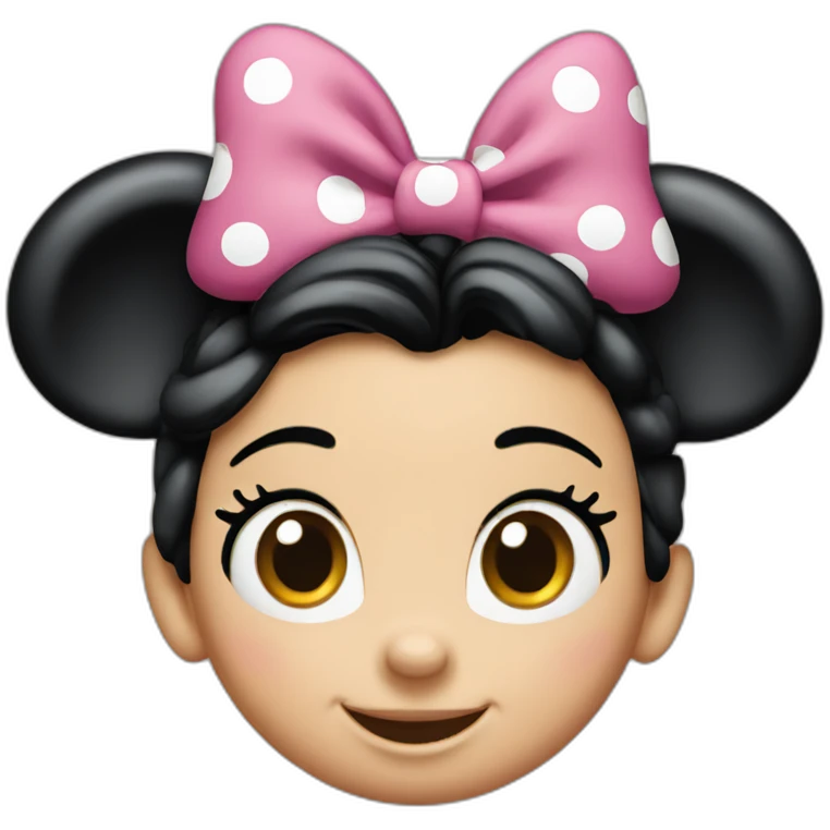 Minnie mouse emoji