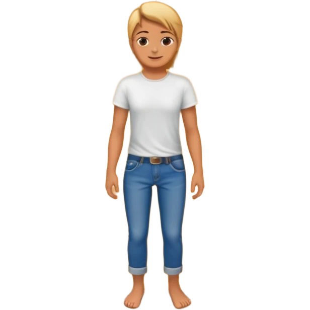 barefoot standing on a wooden board with nails emoji