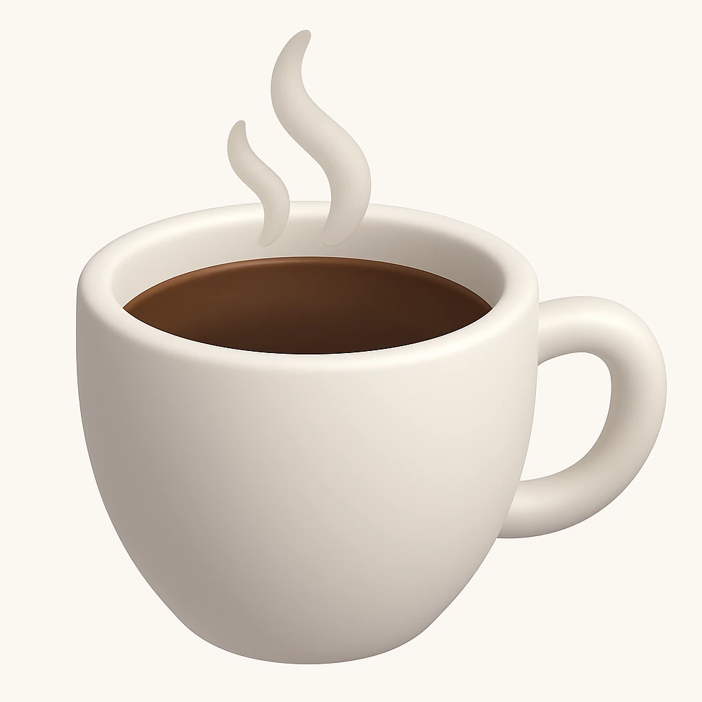 cup of coffee emoji