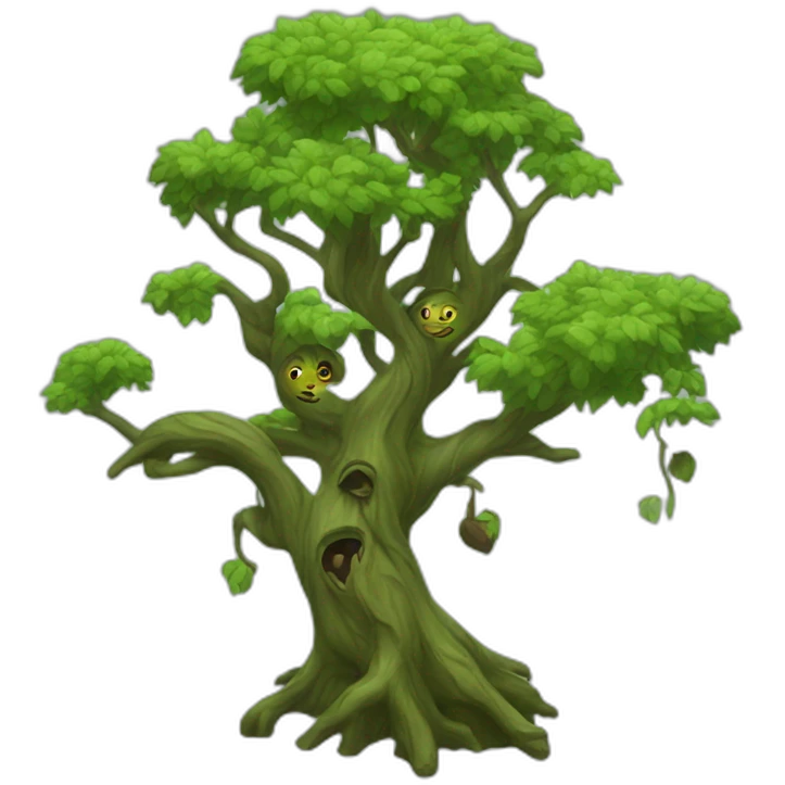 tree witches emoji