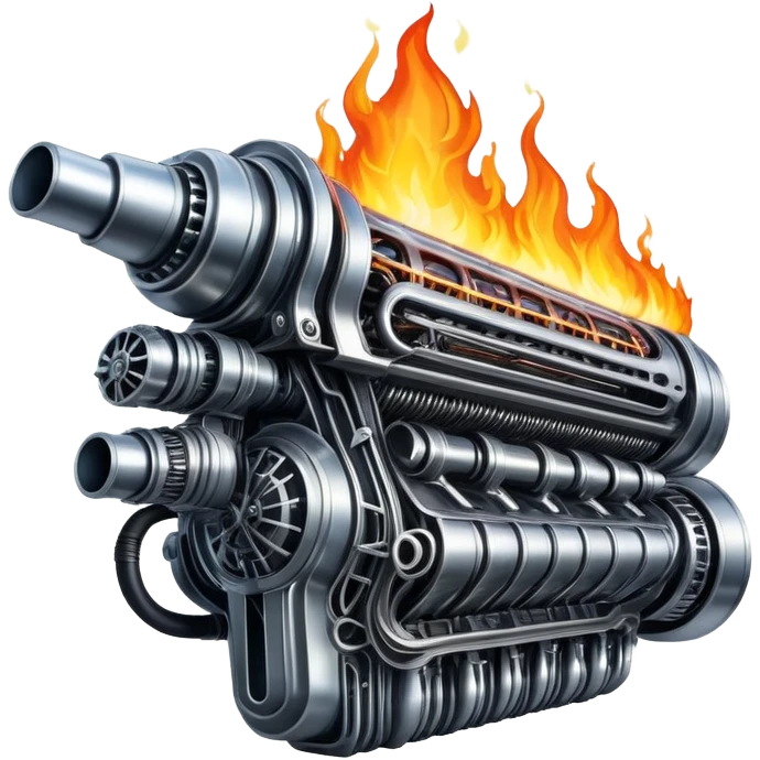 sorayama giger plasma engine fire emoji