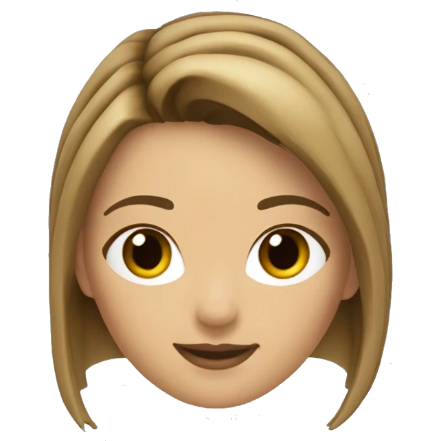 chica que practica karate de 1.50cm de alto con pelo liso balayage y piel castaña emoji
