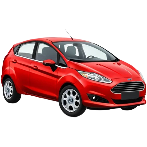 2012 Ford Fiesta Red emoji