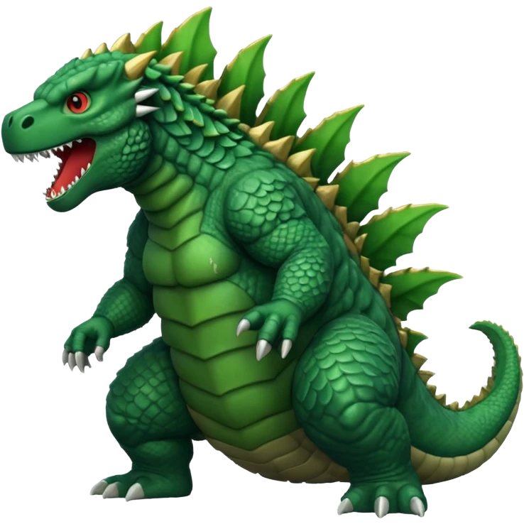 A Godzilla  emoji