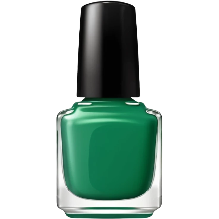 green nail color bottle emoji