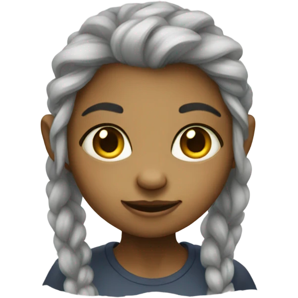 Girl troll emoji