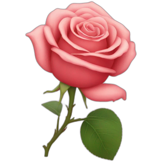 Rose emoji