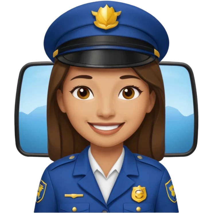 woman minibus driver emoji