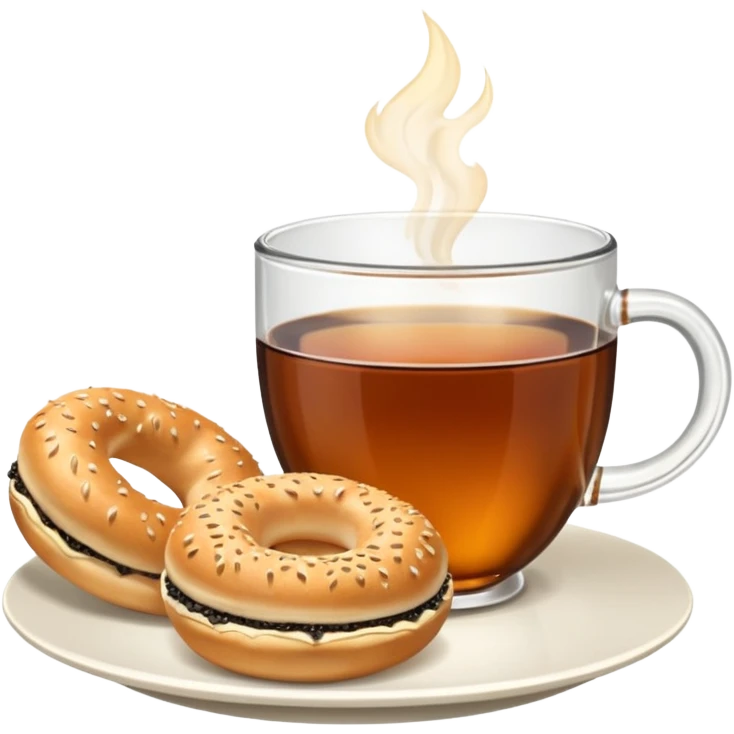 çay ve simit emoji