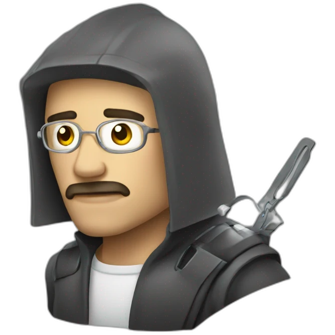 Master of cybercrimes emoji