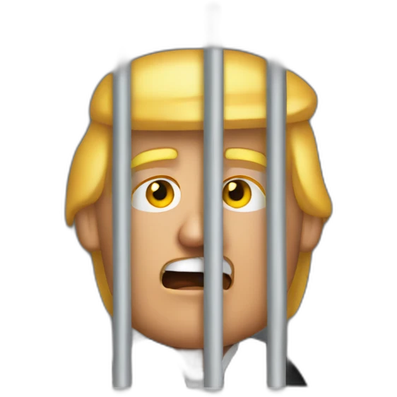 trump-in-jail-cell emoji