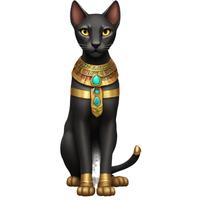 bastet full body  emoji