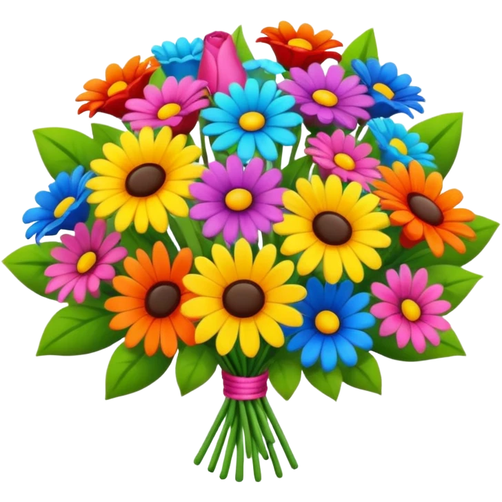  Happy Birthday flowers emoji