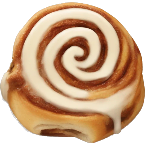 Cinnamon roll emoji