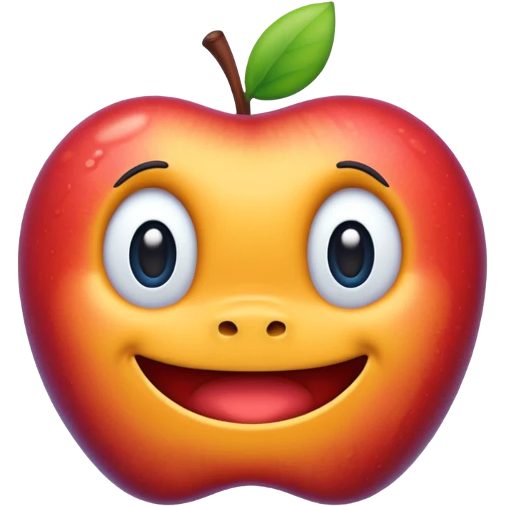 the word STICH in apple style emoji, playful and bold emoji