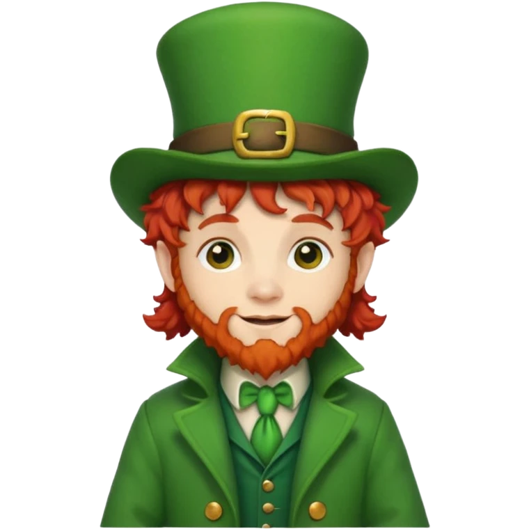 adorable leprechaun emoji