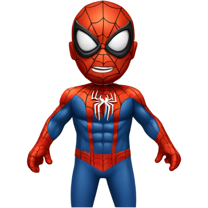 futuristic spiderman emoji