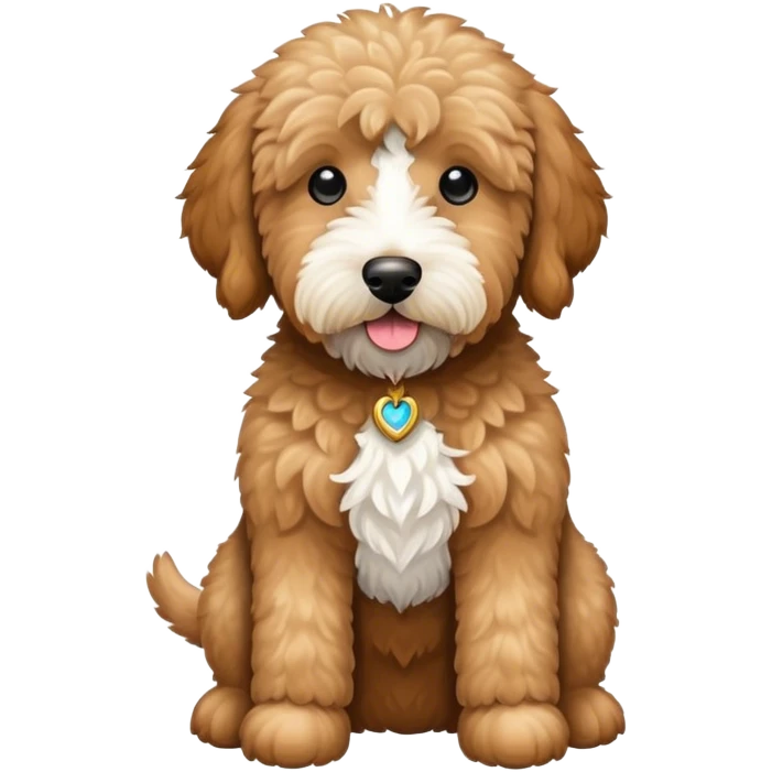Goldendoodle emoji