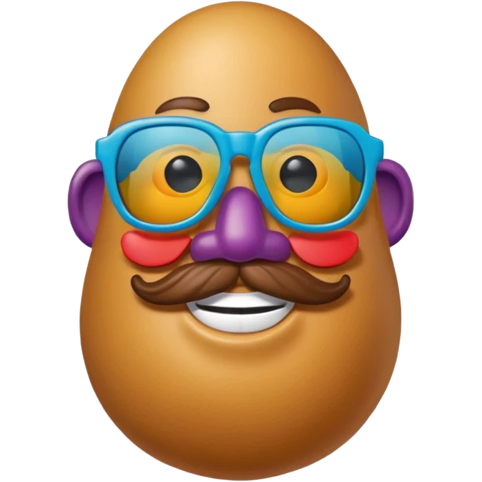 potato head with sunglasses emoji