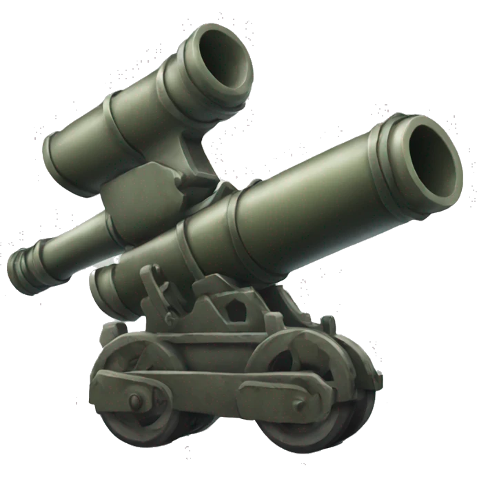 Artillery weapon emoji