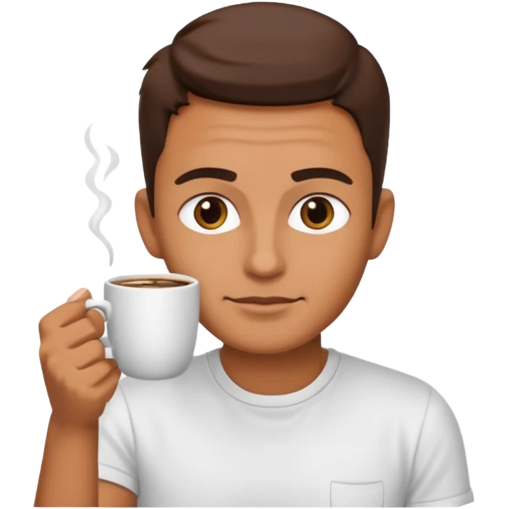 Khepresh god drink coffee emoji