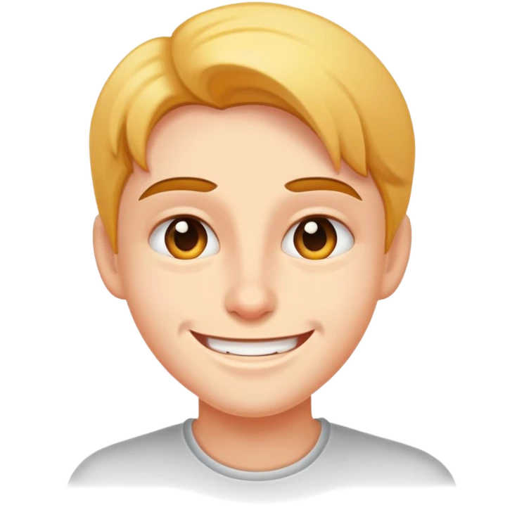 Devious smile emoji