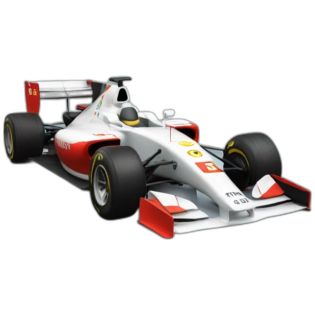 Formula 1 car emoji