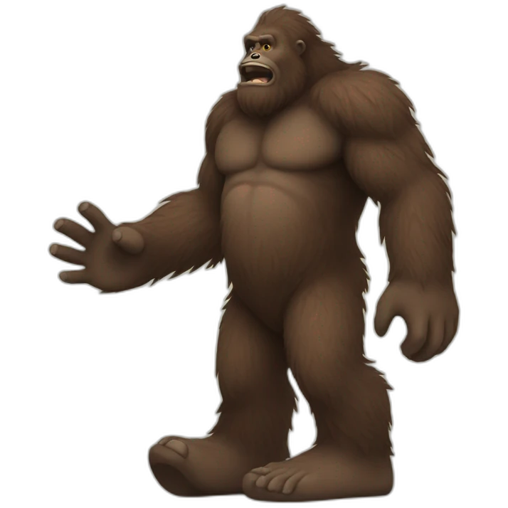 big foot emoji