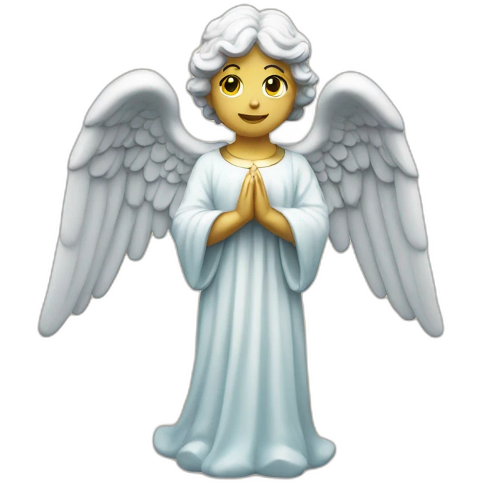 Angel statue emoji