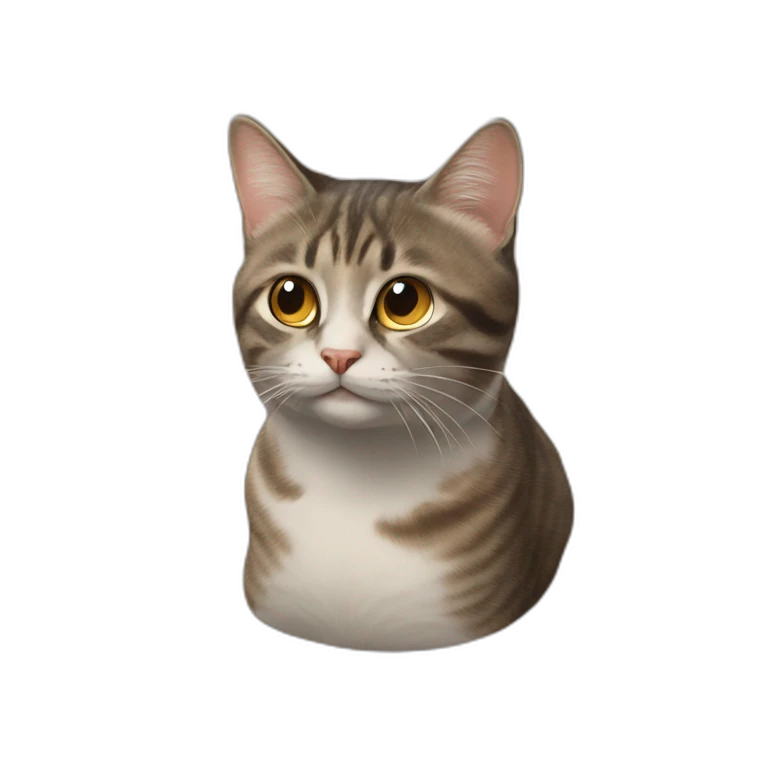 Caca avec chat emoji