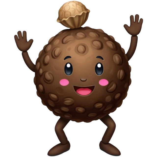 Truffle dancing  emoji