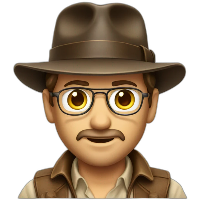 Indiana jones emoji