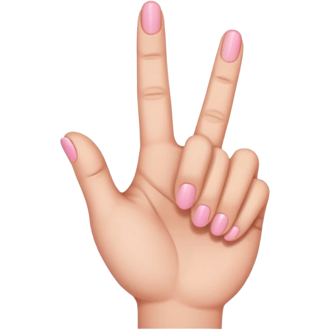close little finger of this icon: 🤟 emoji