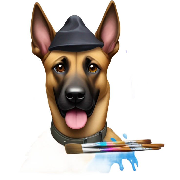 malinois artist emoji